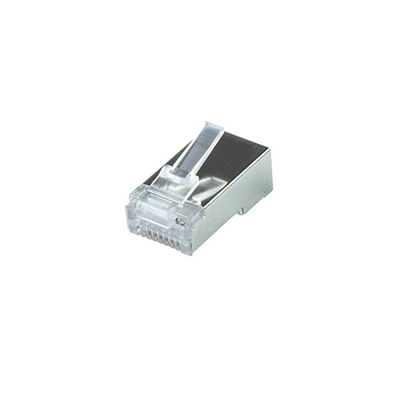 LogiLink Professional Modular Connector Cat.6A STP RJ45 Pack of 50
