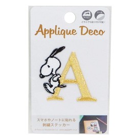 Snoopy [Sticker] Embroidered Sticker /A Peanuts