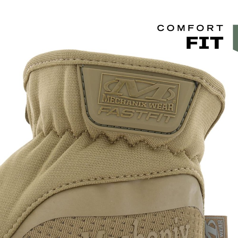 Mechanix Wear FFTAB-72-009 FastFit Gloves Coyote (Medium)