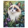 Paint by Numbers Ragdoll Cat, Paint by Number Cat for