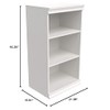 ClosetMaid ClosetMaid Modular Storage Shelf Unit with 3 Shelves, Wood