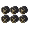 6pcs Pool Cue Tips Professional Multi Layers Billiard Pool Cue