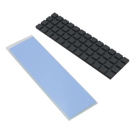 ZCZQC M.2 Heatsink Thermal pad with Rubber Ring and Bandage Copper Cooling Strip Graphene Coated 20x70x2 for Laptop SSD Cooler Heat Sink