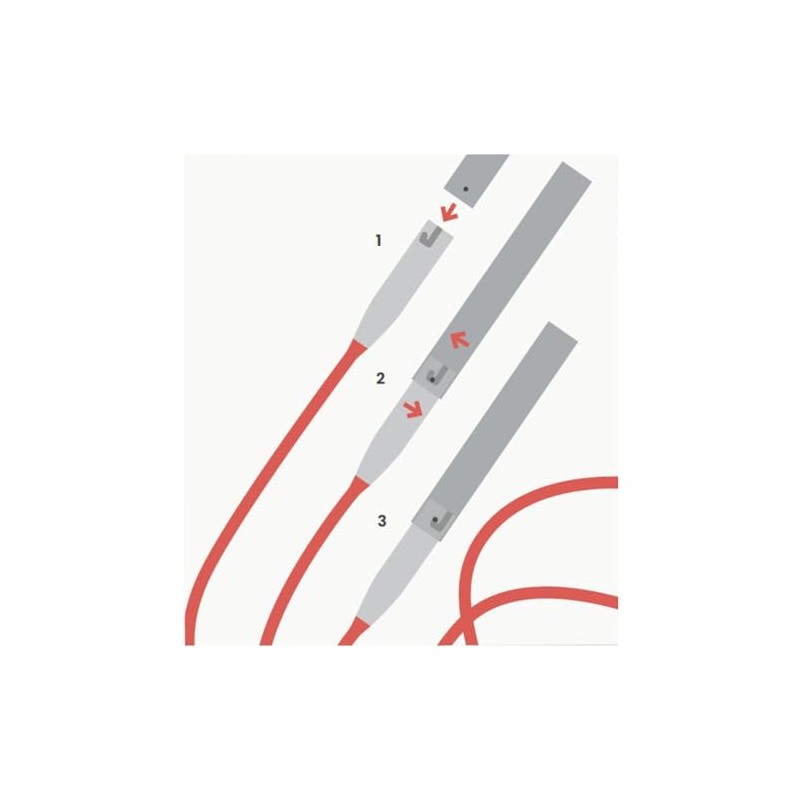 addi Click Lace Long Interchangeable Knitting Needle Tips 4.00mm