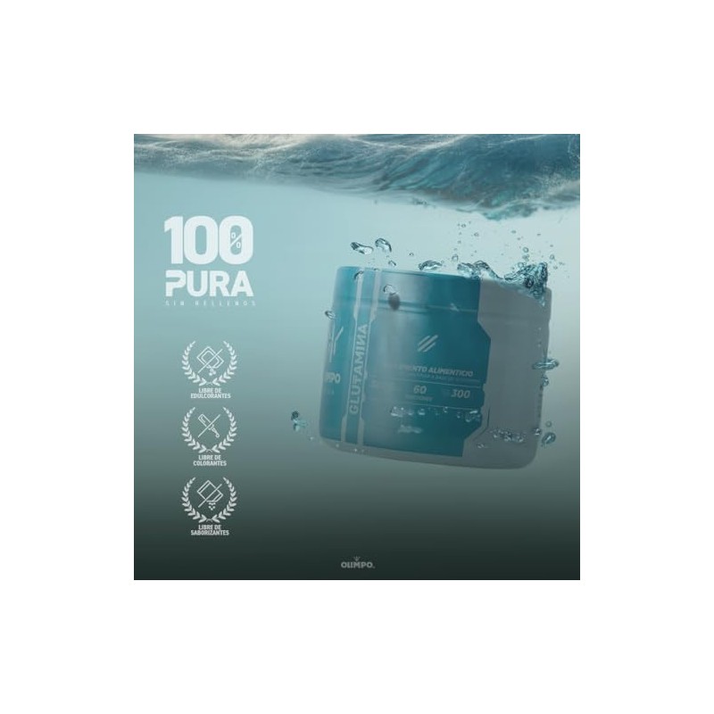 Olimpo Poseidon Glutamina 300g sin sabor