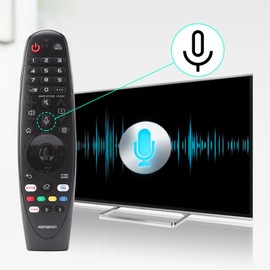HelloCreate Original TV Remote Control MR20GA AKB75855501 Replacement Voice Remote Fit for LG Magic TV OLED/Nano Cell/4K UHD Models
