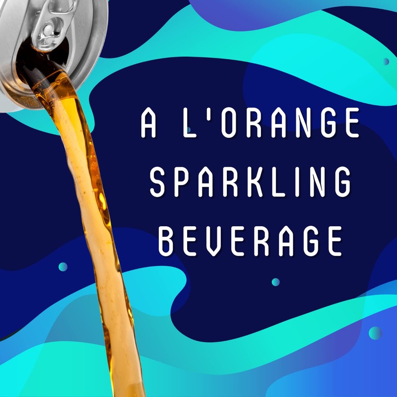 The Simpsons Duff Energy Drink (6 Pack) Wonderful Orange Flavor