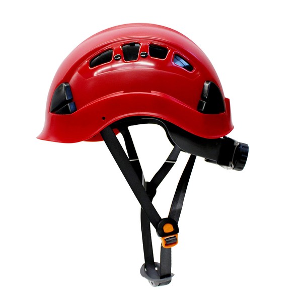 RK-SAFETY Adjustable ABS Climbing Helmet, 6-Point Suspension, Designed for Climbing,