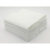 Milliken Signature Plus Polyester Square White Napkins (Set of 12)