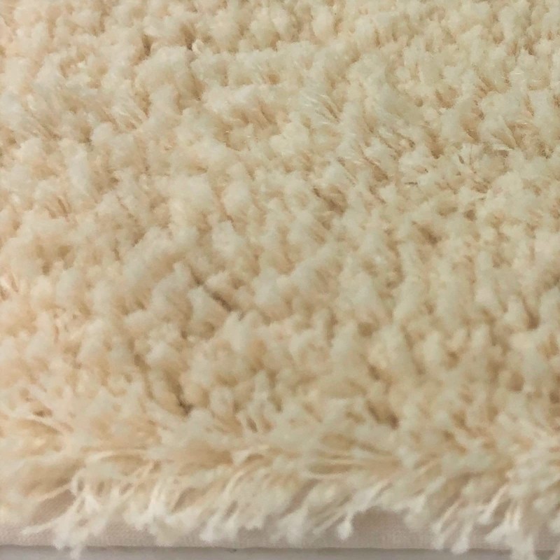 Senko Tiny Leaf Toilet Mat, Beige