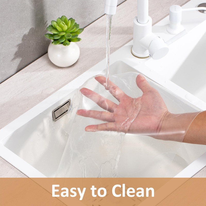 Clear Silicone Countertop Protector Mat, Non Slip & Heat Resistant