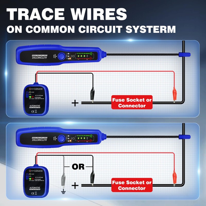 ATOBLIN Automotive Wire Tracer Electrical Open & Short Finder Circuit