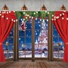 Hnzwbxg 7x5ft Christmas Photography Backdrops Christmas Fireplace Decoration Background Family