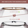 EASY READ 2 Pack Ultra Slim Reading Glasses for Women