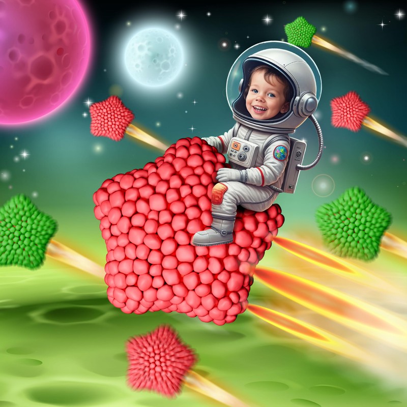 Crunchy Gummy Candy - 1.5 Pound Bag - Sour Chewy