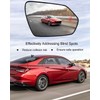 Heated Mirror Glass Passenger Side Fit for Hyundai Elantra 2021-2023,