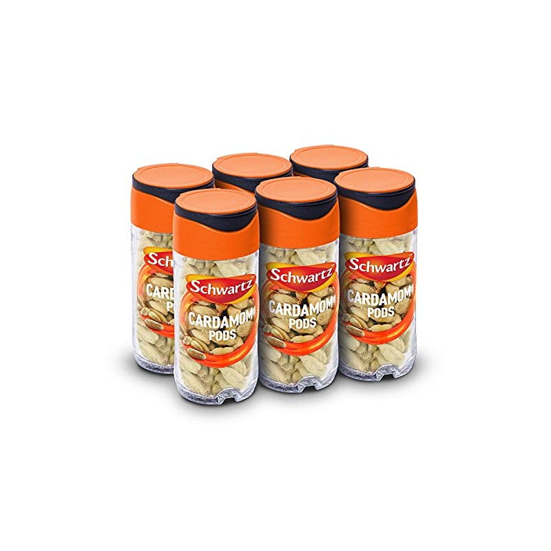 Schwartz Cardamom Pods 26 G | Jar | Pack of