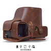 MegaGear MG1953 Ever Ready Genuine Leather Camera Case compatible with