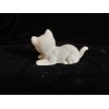 Handmade Cat / Kitten - Ceramic Bisque Ready to Paint