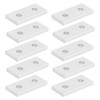 10Pcs Joining Plate Aluminum Flat Connecting Reinforcement Vertical Connection Tool