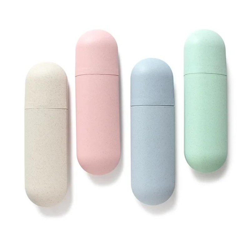 Estuche Protector para Cepillo y Pasta de Dientes, Caja Portátil