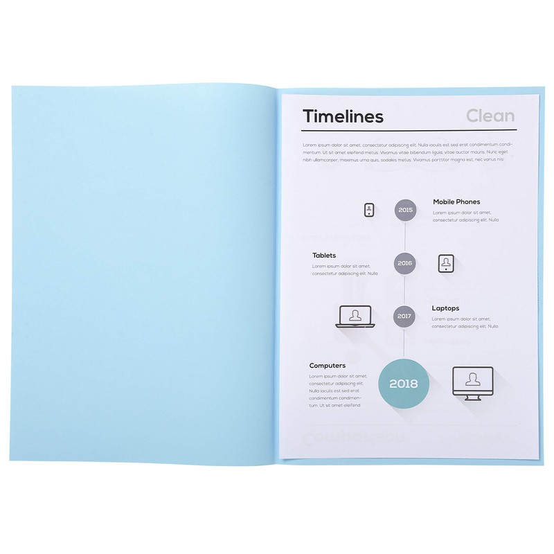 Exacompta - Ref 850100E - Super Square Cut Folders -