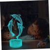 UKCOCO Led Bedside Night Light 3D Touch to Change Decorative