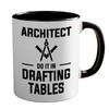 Architect Two Tone Black Edition 11oz - Architects drafting tables