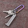 Small Stainless Steel Quick Release Utility Knife,EDC Pocket Knife Folding