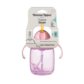 Tommee Tippee Trainer Straw Cup (6 Months+) 300ml - Assorted Colours