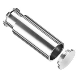 Unbranded Stainless Steel Round Pre-Press Mold, Hammer Style, Three Parts, Multipurpose