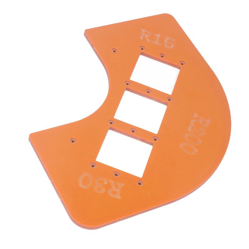 Radius Jig Router Template R15 R30 R100 R200 Woodworking Corner