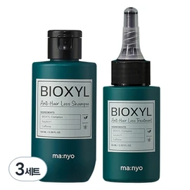 Witch Factory Manyo Factory Bioxil Travel Shampoo 100ml + Treatment 60ml Set, 3 Sets / 마녀공장 바이옥실 트래블 샴푸 100ml + 트리트먼트 60ml 세트, 3세트