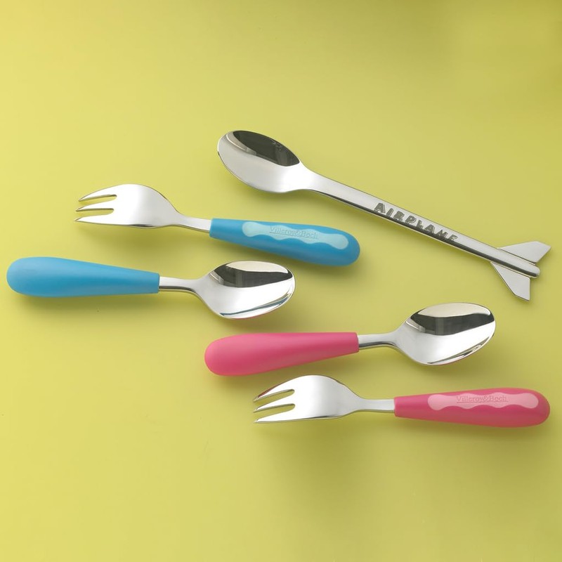 Villeroy und Boch Kid's Dining Breilöffel Airline, 18/10 Edelstahl, 185