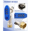 Upgraded Outdoor Faucet Lock System, Gate Valve LockoutDevice, One-Piece Design,