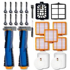 BYOFI Replacement Parts for Shark AI AV2501S AV2501AE RV2502AE RV2520AOUS AV2510AOUS AV2511AE RV2610WA AV2610WA Accessories Kit inclue Main Roller,Side Brush,Foam/HEPA/Primary/Self-empty Filter