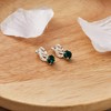 Philip Jones May (Emerald) Birthstone Clip On Earrings Created with