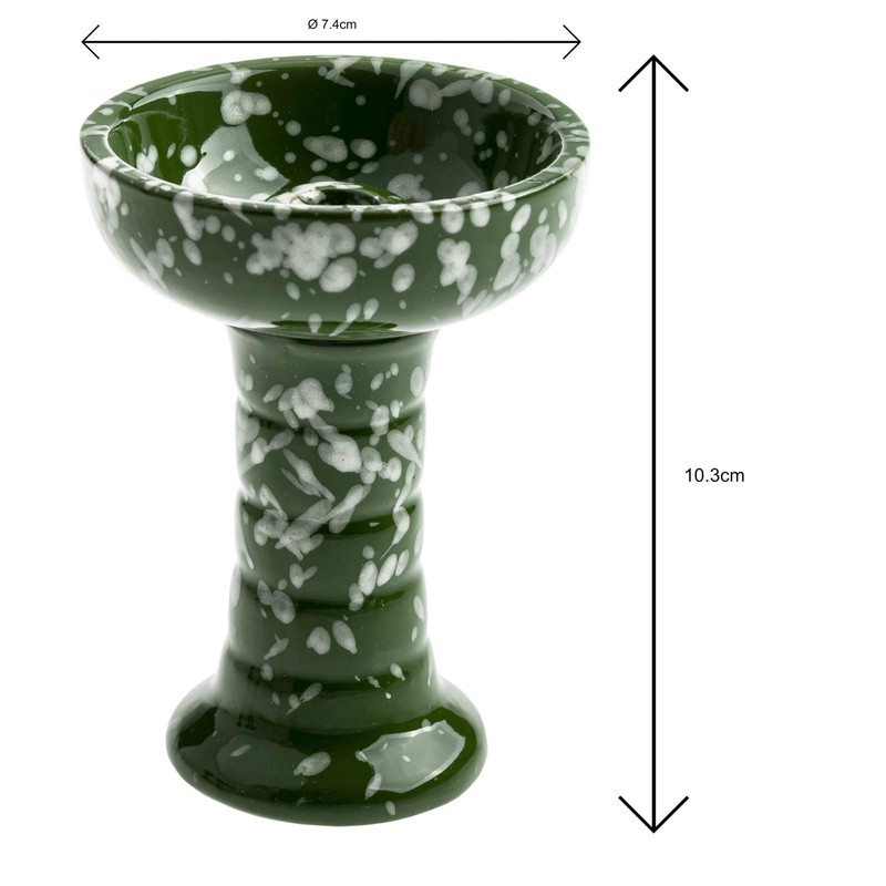 HIBRON Premium Ceramic Shisha Phunnel Head – Perfect for Standard