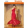 Simplicity Sewing Pattern 1737 - Misses' Costume Sizes: D5 (4-6-8-10-12)
