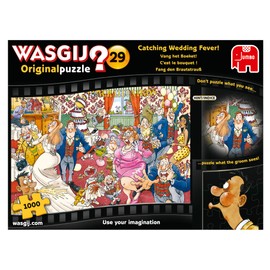 Jumbo 19159 Original 29 Catching Wedding Fever Jigsaw Puzzle, Multi