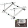 Pearwow Air Conditioner Rooftop Mount Mini Split Bracket, Adjustable Rooftop