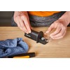 Fiskars Affilacoltelli Roll-Sharp con Mola in Ceramica, Essential, Plastica, Nero,