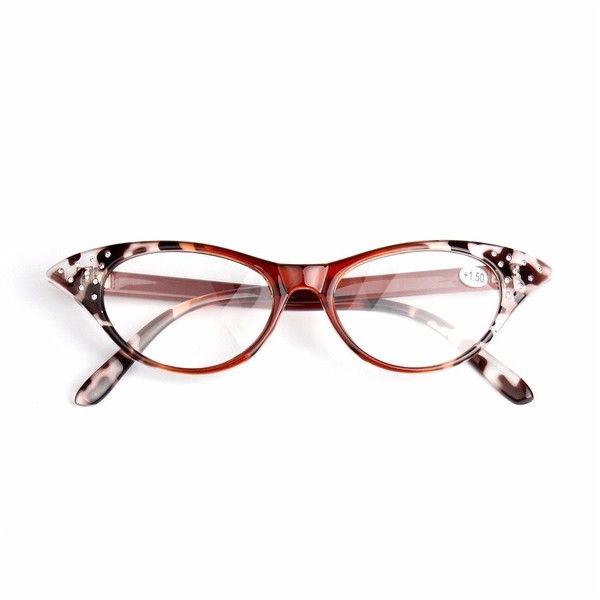Qi Song Cat Eye Design Women Reading Glasses Quality Readers
