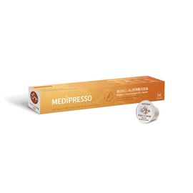 MEDIPRESSO Tea Capsules for Nespresso, Blend Teas, 10 pods (Pack of 1) Made in Korea (Rooibos Cinnamon Apple Tea Capsule)