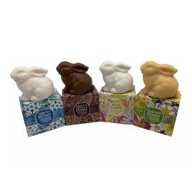 Greenwich Bay Trading Co Easter Bunny Soap Set - Greenwich Bay Sculpted Bunny Soap - 4 Bunny Soap Set
