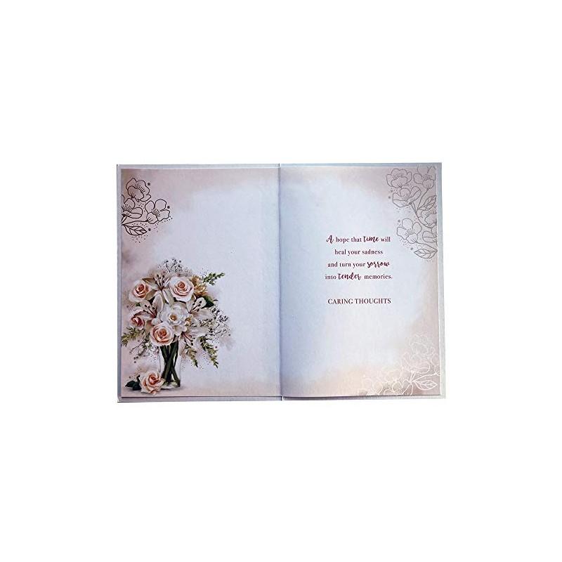 On The Sad Loss Of Your Mum Roses Design Sympathy