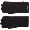 EEM Thinsulate gloves FREYA for ladies with plait pattern, thermal