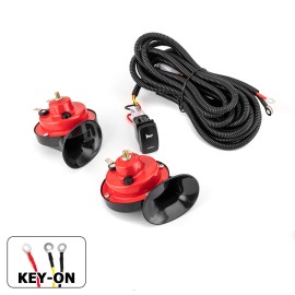 DYSO UTV Horn Wire Kit w/ Rocker Switch For Polaris RZR XP 1000 Honda Pioneer Yamaha