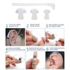 DeaHea 3 Set Hearing Aid Ear Plug Replacement Silicone BTE