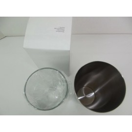 AVION TEQUILA Black Boston Shaker 7" Pint Glass 6" Two Piece Set New Stainless